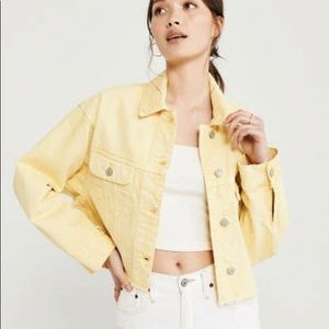 Abercrombie Cropped Denim Jacket